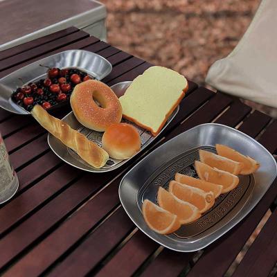 China Sustainable outdoor camping fruit dish /camping dinnerware /self-driving travel portable camping dish for sale