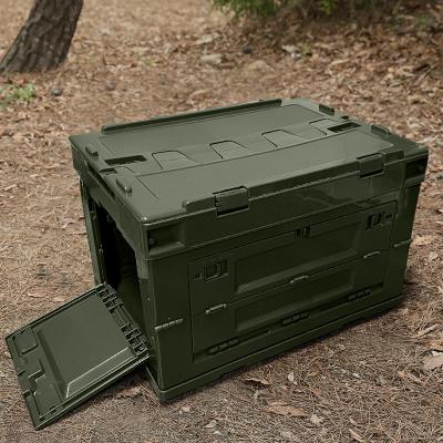 China Portable outdoor camping storage box /multifunctional folding storage box/folding storage box for sale