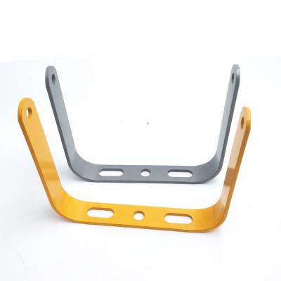 China Industry OEM U Shaped Single Side Metal Brackets Custom Wall Brackets Strong IRON Bracket for sale