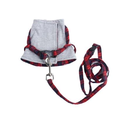 China Sustainable pet harness and leash set with buckle with reflective strap, comfort fit for pet for sale