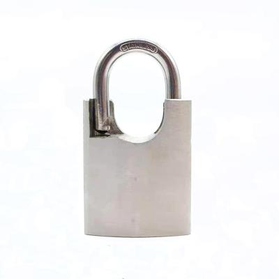 China Durable high security fast delivery keyed even 50mm cheap half covered beam aluminum padlocks for sale