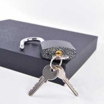 China Hot Sale Customized Durable Mini Padlock Fine Workmanship Durable Security Padlock Iron 32/38/50*12 Padlock Iron for sale