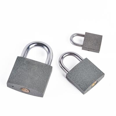 China Wholesale Factory Retail Hign-end Square Iron Padlock Lock 32/38/50*12 Iron Padlock High Quality Durable for sale