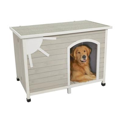 China Luxury Windproof Pets Home Kennel Four Seasons General Kennel Outdoor Large Rainproof Kennel for sale