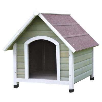 China New England Windproof Outdoor Style Large Wooden Dog Treehouse Pet House for sale