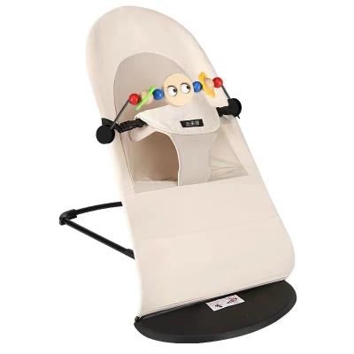 China Selling Safety Relaxing High Quality Newborn Baby Rocker and Bouncer Balance Cotton Baby Portable Folding Chair for sale