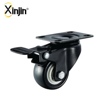 China Industrial Cheap Outdoor Furniture Wheel Suitcase Locking Caster Wheel for sale