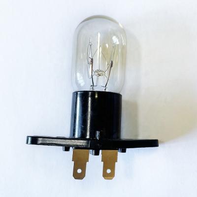 China Brass/Nickel/Bakelite Oven Lamp Indicator Bulbs T22 15W 25W Tubular Incandescent Bakelite Lamp Holder for sale