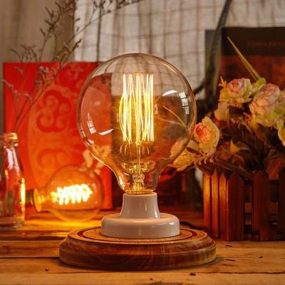 China Vintage G80 40w Edison Style Carbon Brass Filament Decorative Light Bulbs For Home for sale