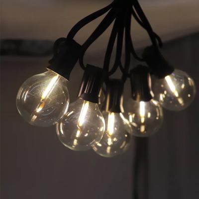 China G40 G40 Bulb Vintage String Lights Hanging Decoration LED String Lights Outdoor for sale