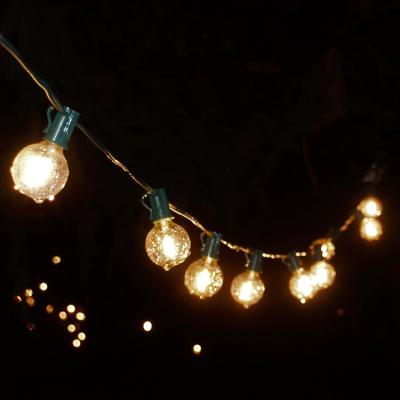 China G40 String Lights G40 LED Filament Outdoor Light Bulb Christmas Waterproof Outdoor Decoration for sale