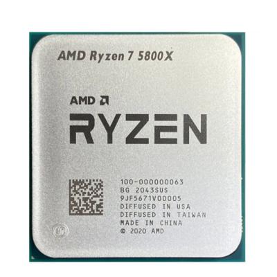 China Desktop AMD R 7 5800X R7 5800X AM4 3.8 GHz New Eight-Core 16-Thread CPU Processor for sale