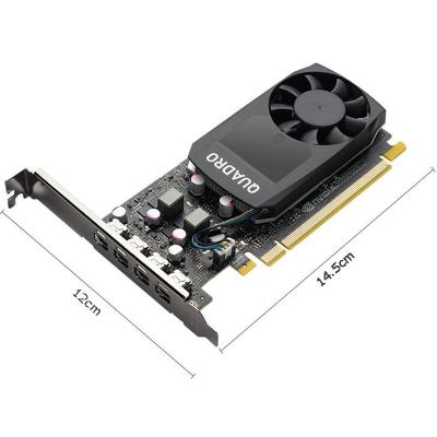 China Competitive Price Good Quality Professional Computing Graphics Card P1000 4GB GDDR5 128bit 82GBps 47W P1000 4GB Workstation Appropriate Prices for sale