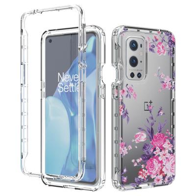 China Shockproof Colorful Clear Back Cover For Oneplus 9 Pro Nord N100 Pro Fashion TPU+PC Transparent Waterproof Shockproof Phone Cases for sale