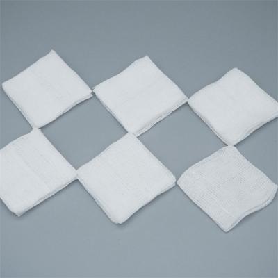 China HOT SALE Medical Sterile 100% Cotton 7.5x7.5cm Compress Gauze Nonwoven Sponges For Wound for sale