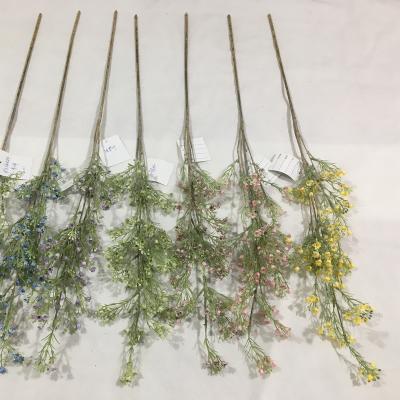 China Natural touch new arrival colorful silk bellflowers flower artificial flower wholesale for wedding decoration for sale