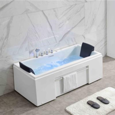 China Waterfall Bathtub ANA Popular Design Indoor Bathroom Hydromassage Jets Chinese Whirlpool Massage Bathtub for sale