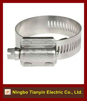 China Strongest Stainless Worm-Gear Resistant Clamp for sale