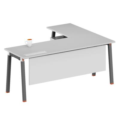 China Simple Modern Wholesale Modern Staff Table Furniture Reception Desk for sale