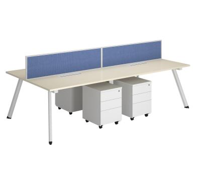 China Office Furniture Convertible Workstations With Cabinet 2/4 Person Set Office Furniture For Sale for sale