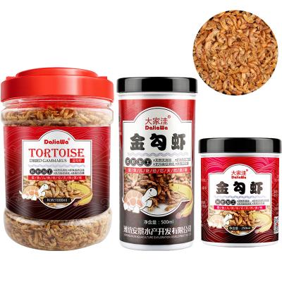 China Viable Sun Dried Gammarus Turtle Food Fish Feed for sale