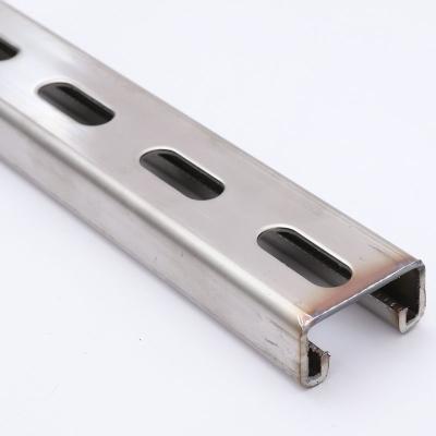 China Long Lasting Galvanized C Shaped Metal Strut Channel 1-3mm Thickness for sale