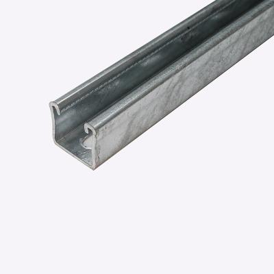 China 1.5-3.0mm Galvanized Steel Unistrut C Shaped  Q195-Q345 For Construction for sale