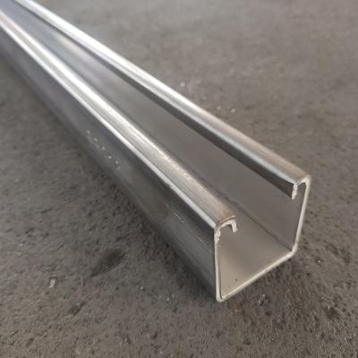 China Lightweight Strength Slotted C Channel Steel For Construction Projects for sale