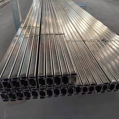 China Rust Proof 2M 304 Stainless Steel Strut Channel  Polished Surface For Construction for sale