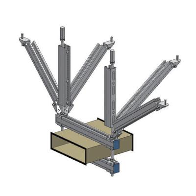 China Silver Anodized Duct Seismic Bracing Fire And Earthquake Resistance / Seismic Bracket for sale