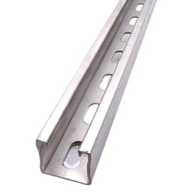 China Heavy Duty Rust Resistance Stainless Steel Strut Channel Construction Channel for sale