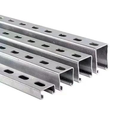 China Rust Resistance Stainless Strut Channel Polished For Building Construction for sale