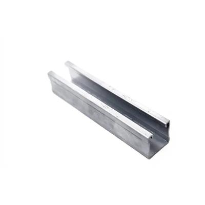 China Customizable C Shape Galvanised Slotted Channel ASTM GB And JIS Standards for sale