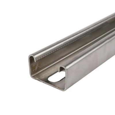 China Construction Grade 40-275 GSM Galvanized Strut Channel Customizable for sale