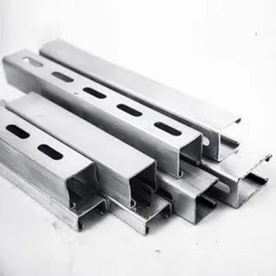 China Customizable Length Galvanized Strut Channel With Zinc Coating Galv Unistrut for sale