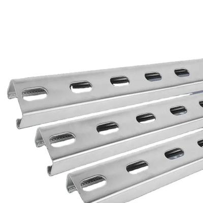 Cina 1 - 3 mm di alluminio Strut Channel / Slotted C Channel Anodizing personalizzabile in vendita