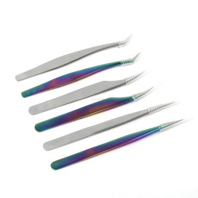 China Eyelash Extension Tip Eyelash Extension Tweezers Long for sale