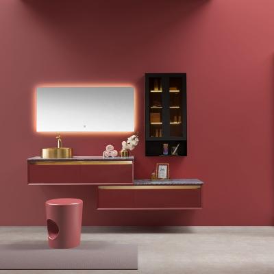 China Bright Smart Modern Rectangle Mirrors Backlit LED Bath Mirror With Warm Light for sale