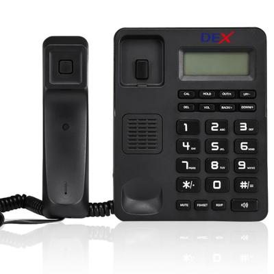 China DEX corded telephone landline phone 18years factory wall mounted customizable functions telephone high quality DTMF/FSK OEM en venta