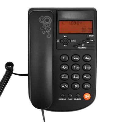 China DEX Desktop Corded Black On Stock Or Oem Landline Telephone English Chinese Or Oem en venta