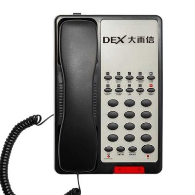 China DEX Telephone Desktop Hotel Landline Phones Corded Landline Phone For Hotel en venta