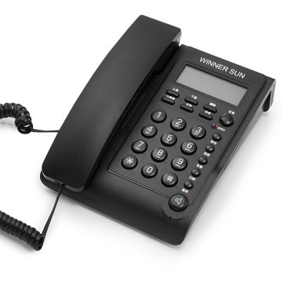 China DEX Desktop Corded Landline Telephone Corded Telephone Black On Stock Or Oem en venta