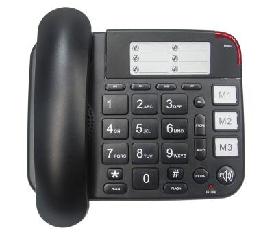 Китай BIG KEY Telephone Landline For Home Old People Speed Dial Office Building продается