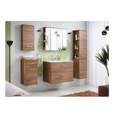 China Modern Cheap Ceramic Sink Bathroom Furniture Vanity Sets for sale