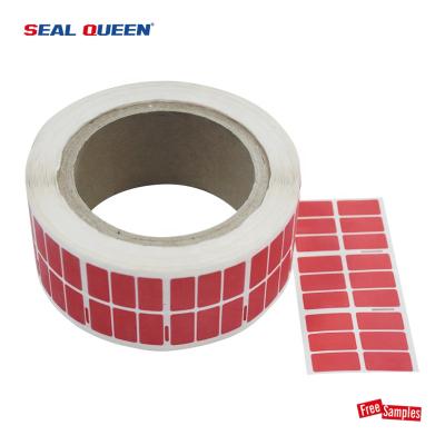 China Factory Price Anti Counterfeit Tamper Sticker Material Visible Adhesive Type Safety Label Security for sale