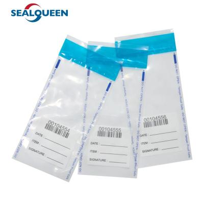 China Factory Price Clear Plastic Tamper Evident Security Tamper Evident Bag Security Sealing Bag for sale