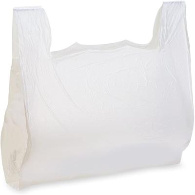 China Recyclable Disposable Thickened Garbage Bag Kitchen Cleaning Plastic Bag Household Storage Vest Style Bag for sale