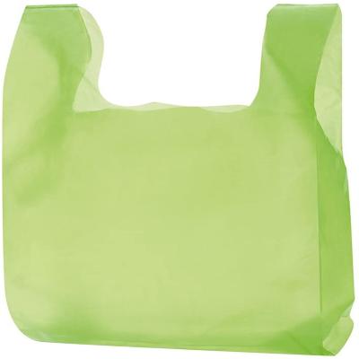 China Recyclable Disposable Thickened Garbage Bag Kitchen Cleaning Plastic Bag Household Storage Vest Style Bag for sale