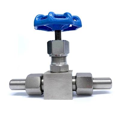 China General 304 Stainless Steel Needle Valve J23W Welded High Pressure Needle Valve Swing Ball Valve for sale