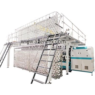 China Warp Raschel Jacquard Lace Making Machine Lace Warp Knitting Machine for sale